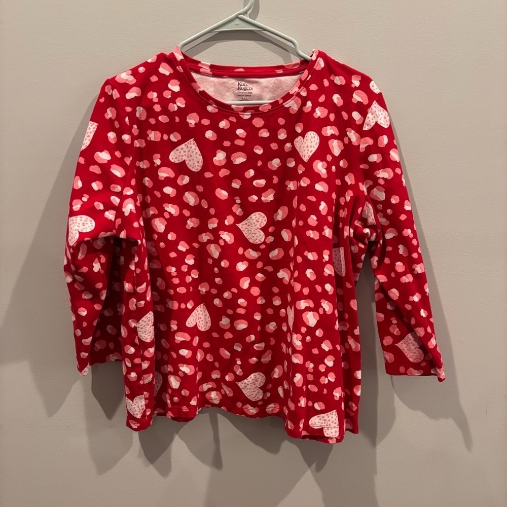 Kim Rogers Valentine’s Day Shirt - Picture 1 of 3